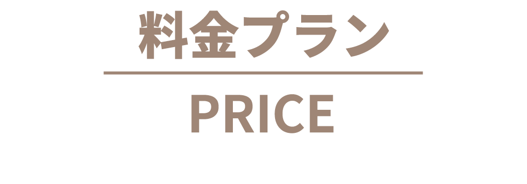 料金プランタイトル